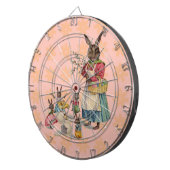 Ostern Bunny Chicken Bunny Egg Dartscheibe (Vorderseite rechts)