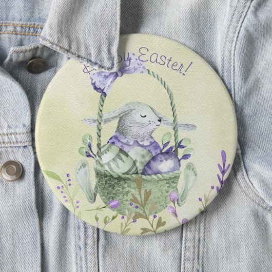 Ostern Bunny Egg Basketball Paradies für Kletterhe Button (Beispiel)