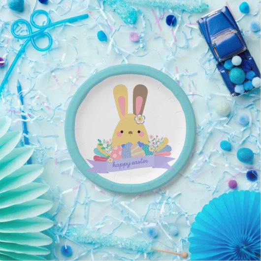 Ostern Bunny & Eggs Frohe Ostern Pappteller (Party)