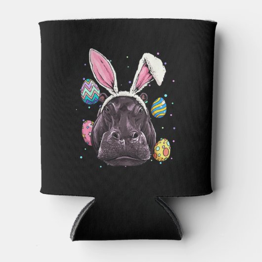 Ostern Bunny Hippo Funny Osterfest Wandern Dosenkühler (Vorderseite)