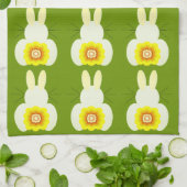 Ostern Bunny Kitchen Handtücher (Gefaltet)