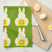 Ostern Bunny Kitchen Handtücher (Viertel Falte)