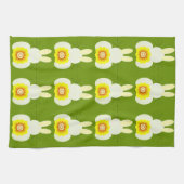 Ostern Bunny Kitchen Handtücher (Horizontal)