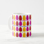 Ostern Bunt Frohe Ostern Eier Ostern Kaffeetasse (Vorderseite Links)