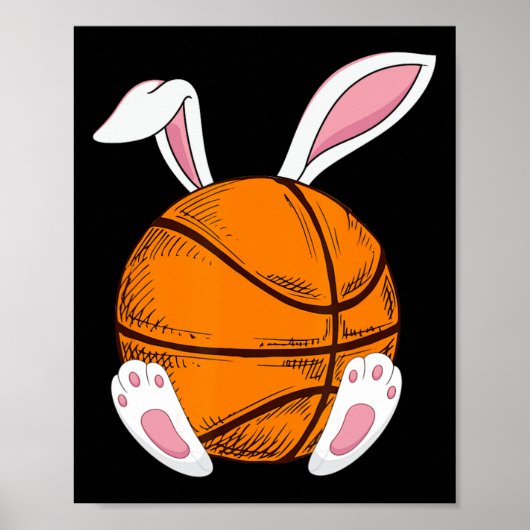 Ostern Bysketbyll Rabbit Bunny Happy Ostertag Poster (Vorne)
