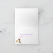 Ostern-Chihuahua Feiertagskarte (Innenseite)