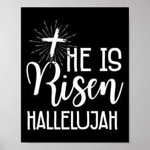 Ostern Christen Jesus Er Ist Auferstanden Halleluj Poster