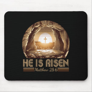 Ostern Christlich Er Ist Auferstanden Jesus Leeres Mousepad