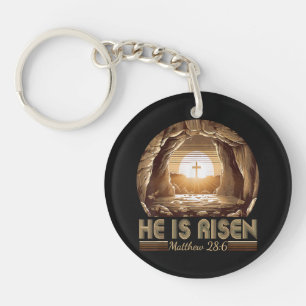 Ostern Christlich Er ist auferstanden Jesus Schlüsselanhänger