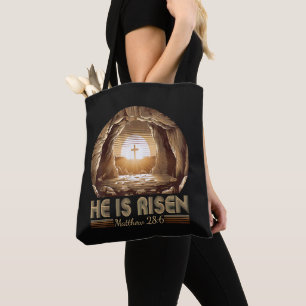 Ostern Christlich Er ist auferstanden Jesus  Tasche