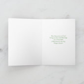 Ostern Christliche Weiße Lily Elegance Joy Segeln Karte (Innenseite)