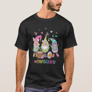 Ostern CNA Squad Gnomes Happy Oaster T-Shirt