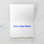Ostern-Dackel-Gruß-Karte Feiertagskarte (Innenseite)