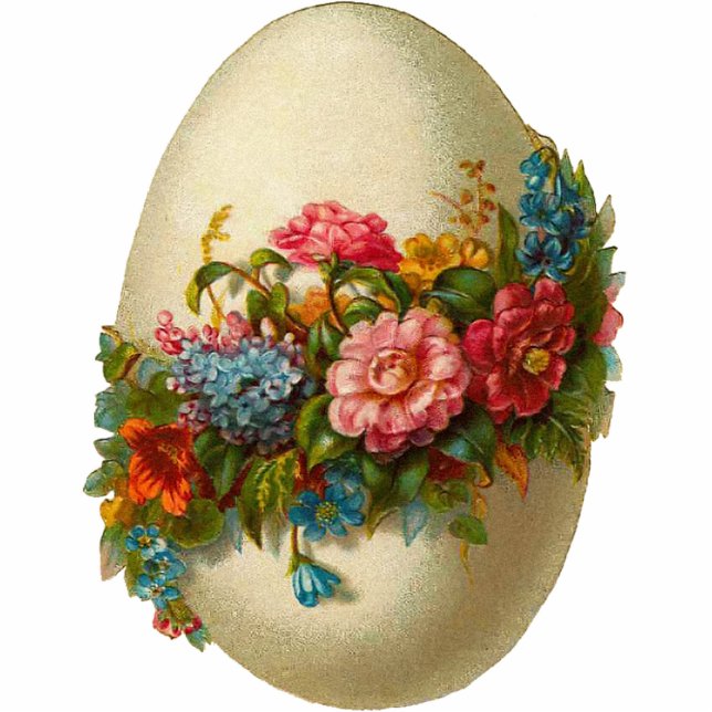 Ostern-Dekorationen Fotoskulptur Ornament (Vorne)