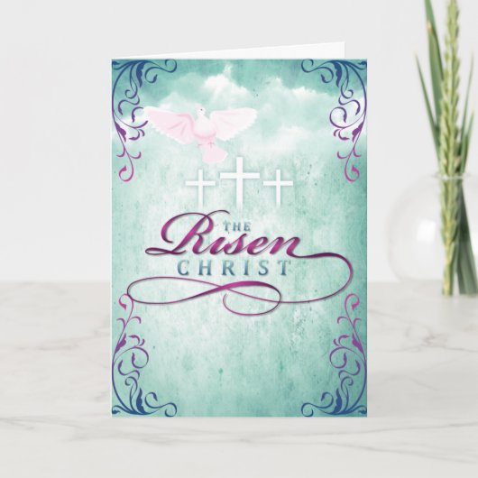 Ostern - Der Risserchrist Feiertagskarte (Vorderseite)