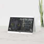 Ostern-Drache-Baby 1 Feiertagskarte (Rückseite)