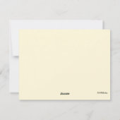 Ostern-Drosseln bei Eastertide Feiertagskarte (Rückseite)