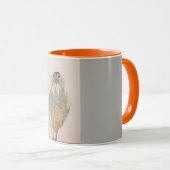 "Ostern egger" Watercolorhuhn-Kaffee-Tasse Tasse (VorderseiteRechts)