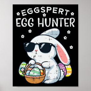 Ostern Eggspass Ei Hunter Bunny Boys Girls Kinder Poster