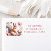 Ostern - Eichhörncheneier und Blume - (Insitu)