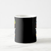 Ostern Eier lustiger Hase sechs sieben 67 Kaffeetasse (Mittel)