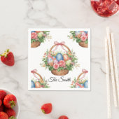 Ostern-Eier-Suchparty-Servietten mit Namen Serviette (Beispiel)