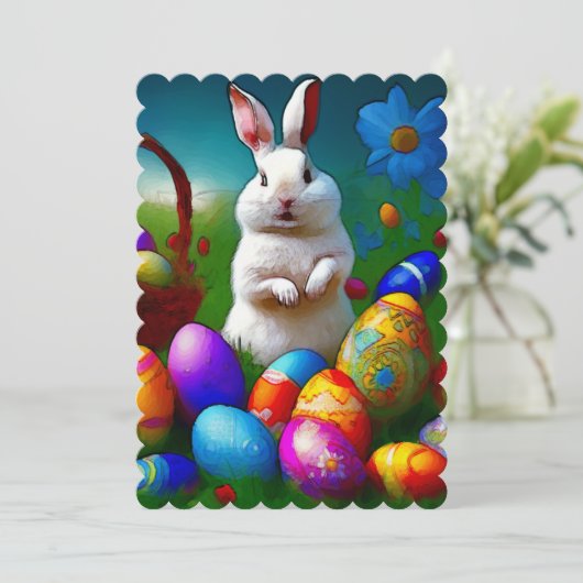 Ostern Einladung (Stehend Vorderseite)