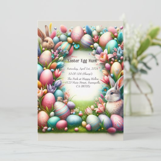 Ostern Einladung (Stehend Vorderseite)