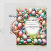 Ostern Einladung (Vorne/Hinten)