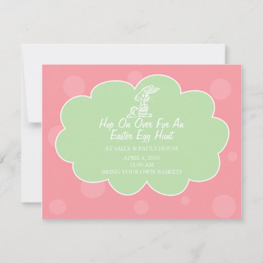 Ostern Einladung (Vorderseite)