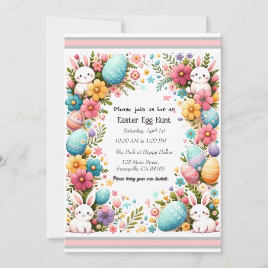 Ostern Einladung (Vorderseite)