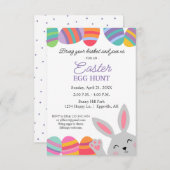 Ostern Einladung Niedliche Hübsche sonnige Eier (Vorne/Hinten)