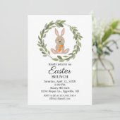 Ostern Einladung Niedliches Sonnenbad für Ihr Part (Stehend Vorderseite)