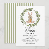 Ostern Einladung Niedliches Sonnenbad für Ihr Part (Vorne/Hinten)