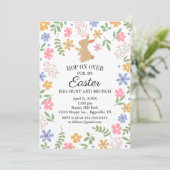 Ostern Einladung Spaß Niedlicher Sonnenschein zum  (Stehend Vorderseite)