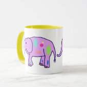 Ostern-Elefant-Tasse Tasse (Vorderseite Links)