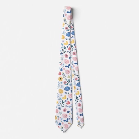 Ostern Elegante Grosses Neck Tie Krawatte (Vorderseite)