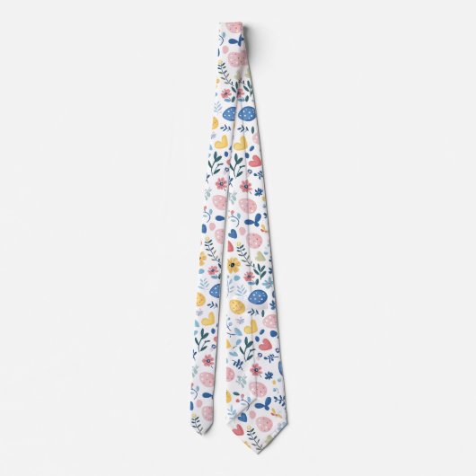 Ostern Elegante Grosses Neck Tie Krawatte (Rückseite)