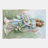 Ostern-Engel Handtuch (Horizontal)