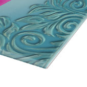 Ostern-Entenglasschneidenbrett Schneidebrett (Ecke)