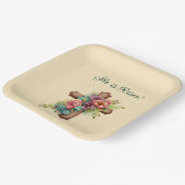 Ostern "Er ist Risen" mit individualisierbaren Inn Pappteller (Gewinkelt)