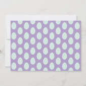 Ostern Er oder Sie Baby Reveal Baby Shower Einladung (Rückseite)