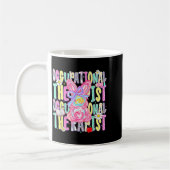 Ostern Ergotherapeut Süß Bunte Frühlings- Kaffeetasse (Links)