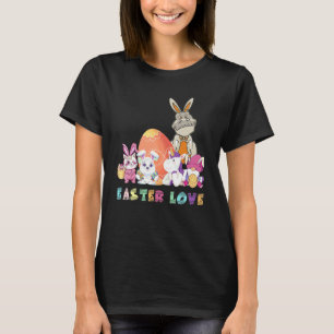 Ostern Familie passend Hase Einhorn Katze Dinosaur T-Shirt