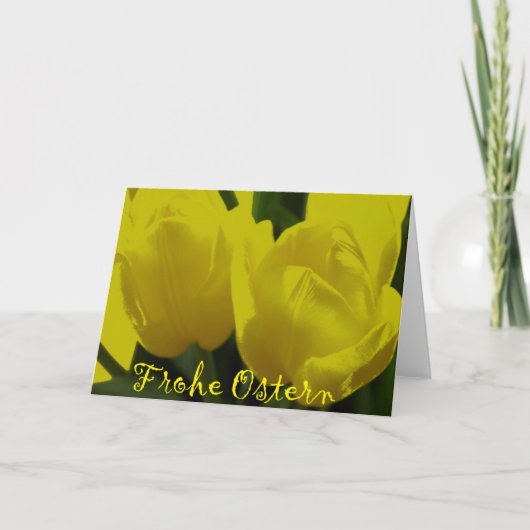 Ostern Feiertagskarte (Vorderseite)