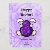 Ostern Feiertagskarte (Vorne/Hinten)