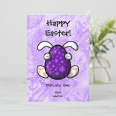 Ostern Feiertagskarte (Stehend Vorderseite)