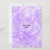 Ostern Feiertagskarte (Rückseite)