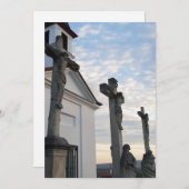 Ostern Feiertagskarte (Vorne/Hinten)