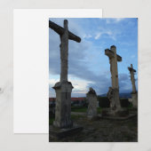 Ostern Feiertagskarte (Vorne/Hinten)